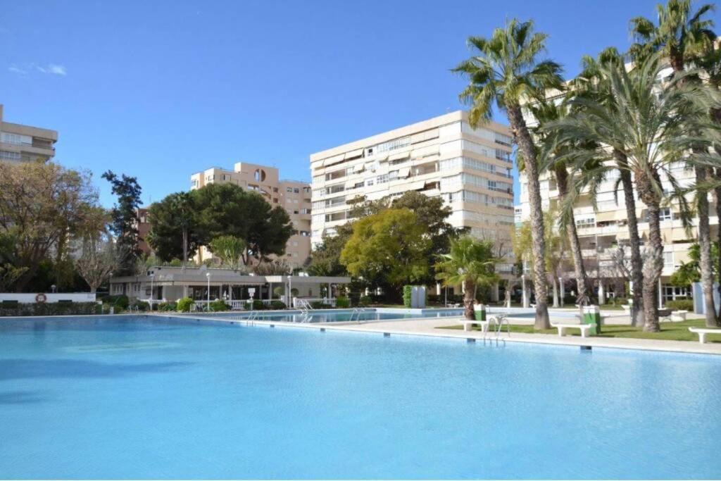 Garden Apartment With Pool And Ac Alicante Kültér fotó
